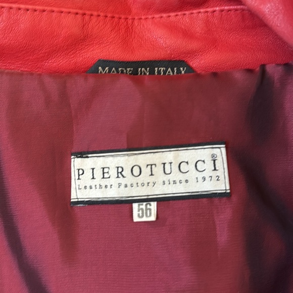 Pierrotucci Italian genuine leather woman’s jacket from Florence - Picture 9 of 13